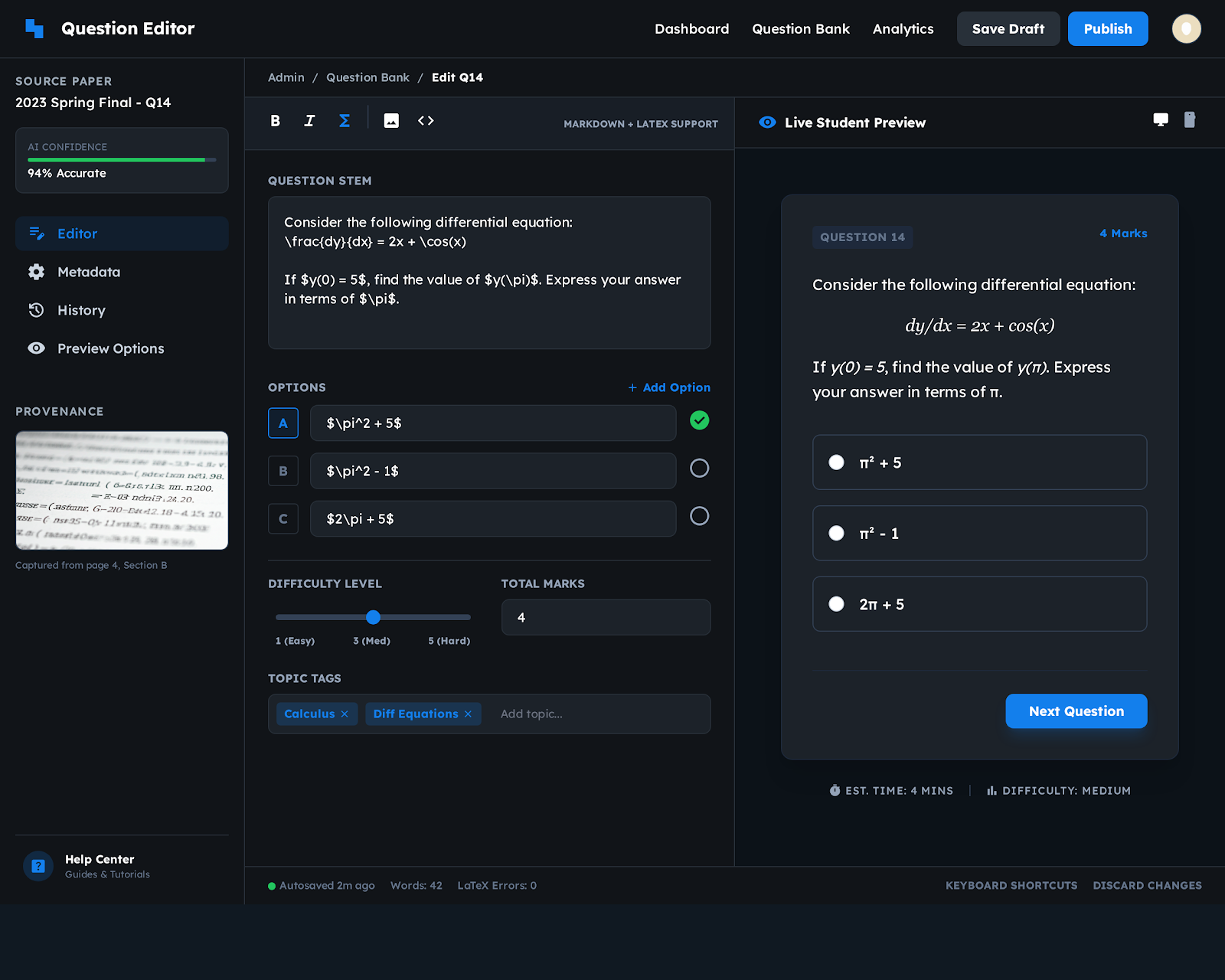 Exam AI IGCSE Practice Platform