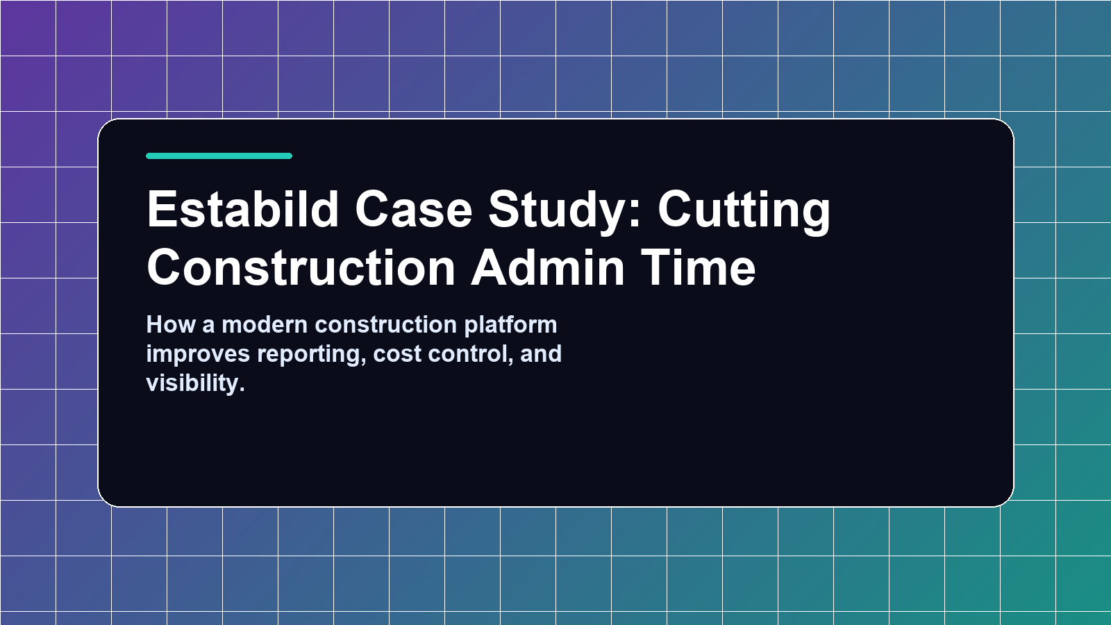 Estabild case study preview
